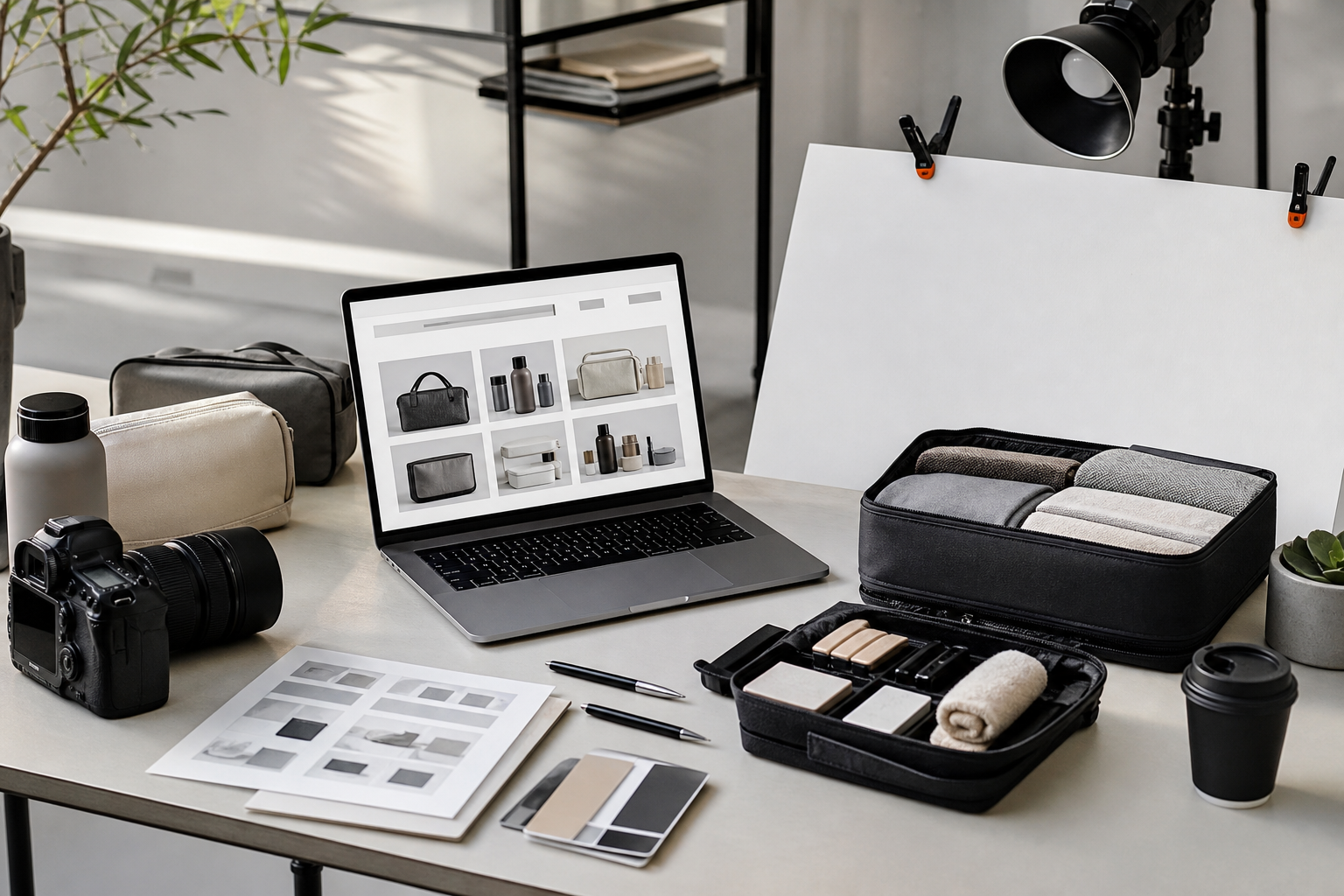 Ecommerce product content production setup