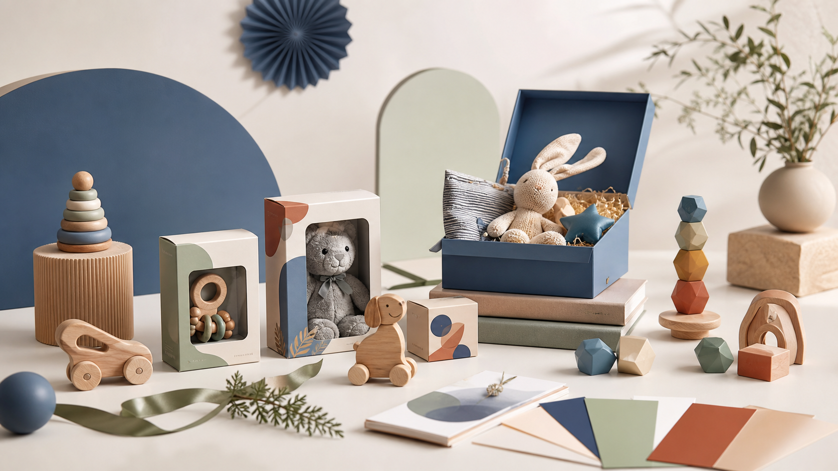 Toy and promotional product launch studio image